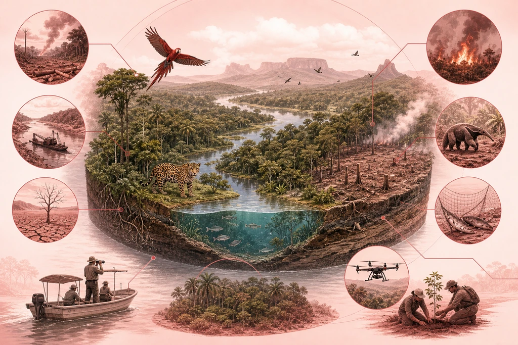 Les défis de la conservation environnementale dans les réserves brésiliennes
